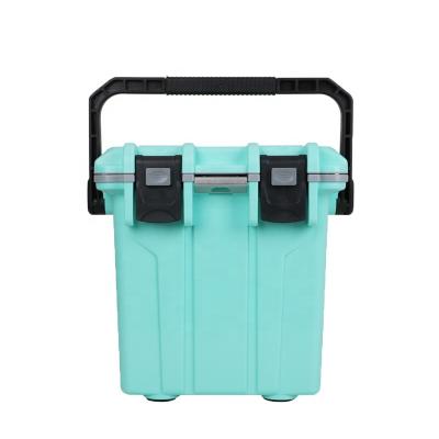 China Factory Cold Chain Delivery Waterproof Ice Cooler Box Supplier Beer Ice Chest Chilli Bins With Cup Holder 20L Coolers For Camping for sale