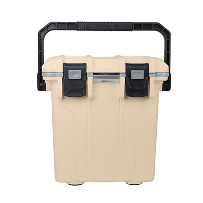 China Tsunami Waterproof Cooler with Cup Holder High Performance 20L Waterproof Food and Built in Injection COB20 Frozen PP, PP+Opener Fiberglass for sale