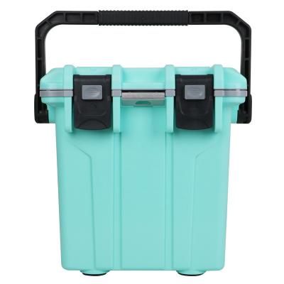 China Waterproof Factory Cooler Box Portable Wheeled Camping Chest Cooler Cheap Cooler Set For Rowing Boat for sale