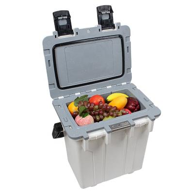 China China 20L Waterproof Cooler With Wheels Ice Keep Thermo Box Ice Chest For Frozen Beer for sale