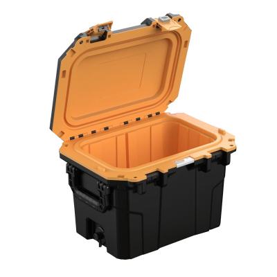 China Guangzhou Viable Commercial Portable Large Capacity Box Ice Bucket Freezer Storage Cooler Box For 70L for sale