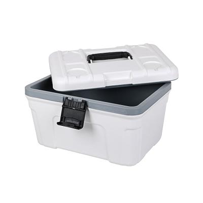 China High Quality Waterproof Cooler 12L White Box Medical Ice Chest For Shipping for sale