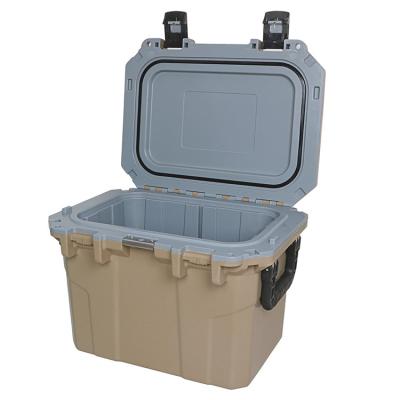 China Wholesale Waterproof Ice Chest Cooler Food 20L 20QT Ice Cooler Supply Box For Boating Camping for sale