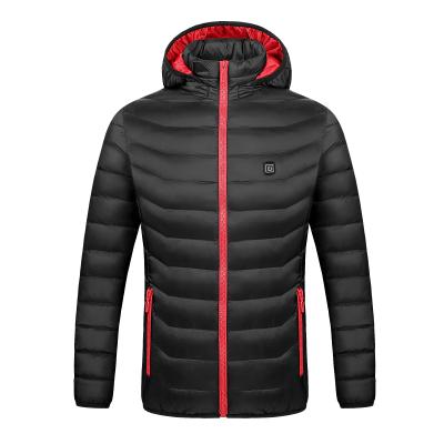 China Sustainable 3-sector heated jacket men and women winter jacket coat smart heat heating shirt for sale