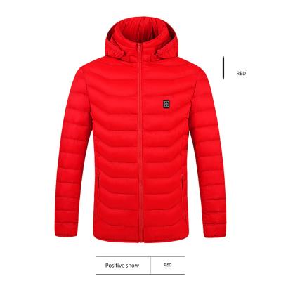 China 2 Area Coat QUICK DRY QUICK DRY Passionate Outer Jacket With Hood For Mens Womens Heating Clothes For Winter Heating for sale