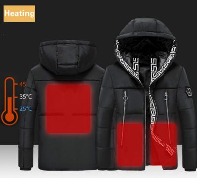 China Smart Heating 3 Sectors Winter QUICK-DRY QUICK-DRY Jacket Cotton-Padded Men And Women Thickened USB Shirt Charging J Heating Automatic Heater for sale