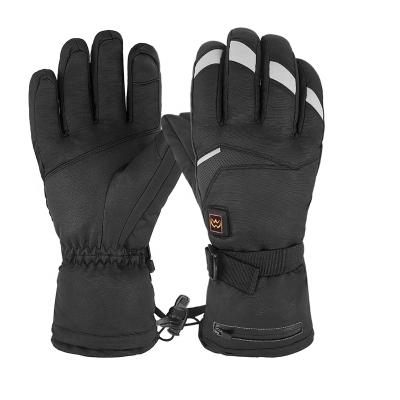 China Touch Screen Heated Gloves Touch Screen Heated Gloves Waterproof Rechargeable Heated Glove Warm Gear Heated Glove Motorcycling And Skiing for sale