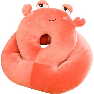 China Plush Travel Pillow Face and Office Nap Down Sleep Pillow Portable Office Cartoon Table Pillow for sale