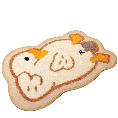 China Cartoon Home Entrance Mats Carpets Covers for Home Hallway Cat Paws Door Mat Non-Slip Living Room Floor Stair Kitchen for sale