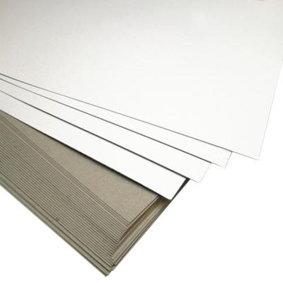 China Wholesale 230gsm-1500gsm duplex board white grey back for sale