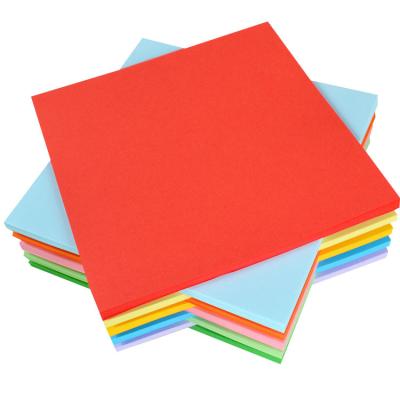 China 70gsm 75 Gsm 80gsm Color Paper Sheets A4 Brightly Colored Copy Paper for sale