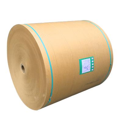 China Custom biodegradable food grade one side pe coated kraft paper roll for sale