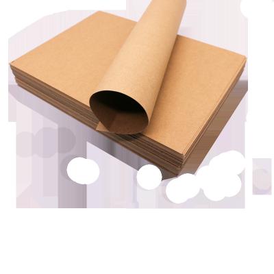 China Customized Recyclable Kraft paper kraft liner paper board for packing for sale