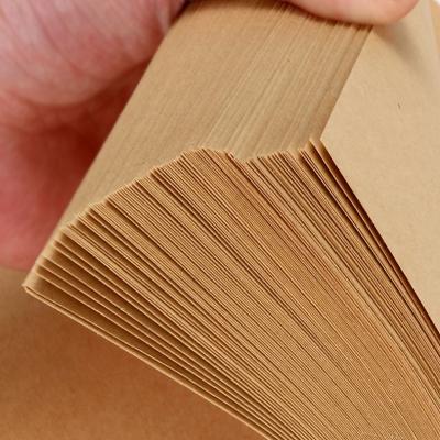 China Customized Size Brown Kraft Paper Packaging , Kraft Board Paper Roll Or Sheets for sale