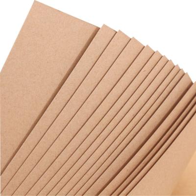 China Customized PE Coated Kraft Board Paper Brown Color Gloss Or Matte Finish for sale