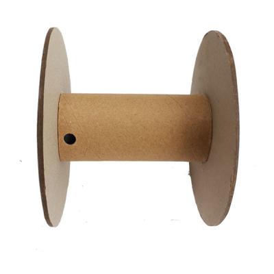 China Eco Friendly Kraft Paper Empty Cardboard Spools Universal Chipboard Spools for sale