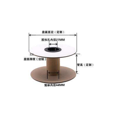 China Biodegradable Cardboard Cable Reel , Eco Friendly Paperboard Cable Spools for sale