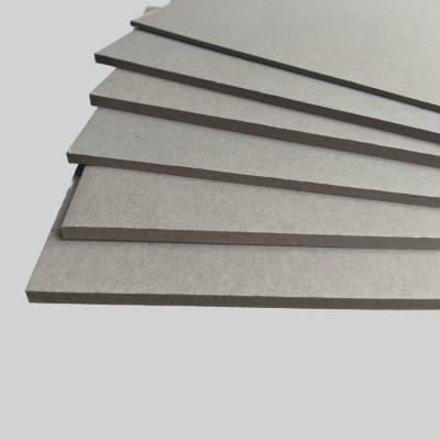 China Best Selling Cardboard Sheets 1mm 2mm 3mm 4mm  Grey Board Malaysia In Stock for sale