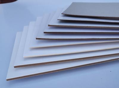 China grey cardboard sheets coated chip board cardboard grey board 350g chipboard duplex board for sale