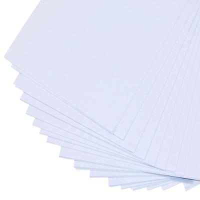 China 400 Gsm Papel de marfil de cartón Blanco de cartón de Bristol Hoja de papel de copa Materia prima en venta