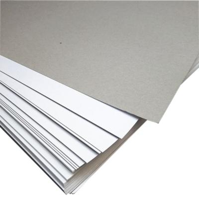 Chine Fournitures d'usine Carton blanc en rouleau Carte blanche 2 mm gris Carte blanche à vendre