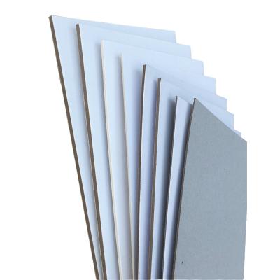 China Venta caliente reciclado 02Mm-5Mm Revestido de papel duplex con espalda gris para la caja de cartón en papel de rollo en venta