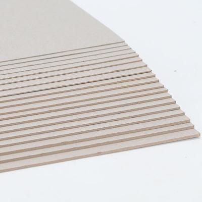 China Personalized Order Accepted 2mm Grey Cardboard Sheets with Single Side Coating for sale