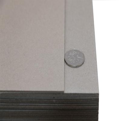 China Grey Board 70*100cm Sheets Straw Board Paper Duplex Board For Boxes for sale