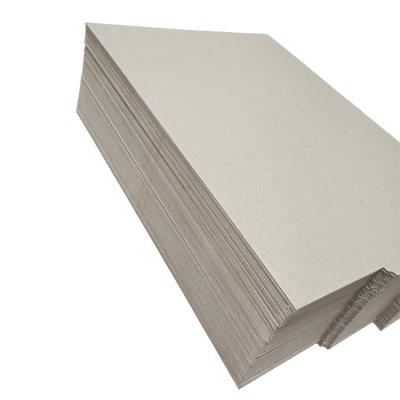 China Laminated Paper Sheet Grey Paperboard Raw Material For Cardboard for sale