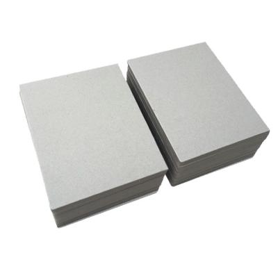 China Customized Size Thickness Smooth Grey Board Gray Paper Cardboard for sale