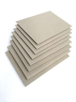 Cina Double Sided Grey Board 787x1092mm 889x1194mm Gray Cardboard Sheets PE Coated Pulp Material For Packaging in vendita