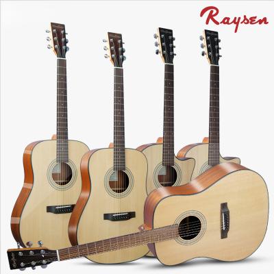 China Handmade Solid Sitka Fir Wavegarden Acoustic Guitar Top For Professional Player 41