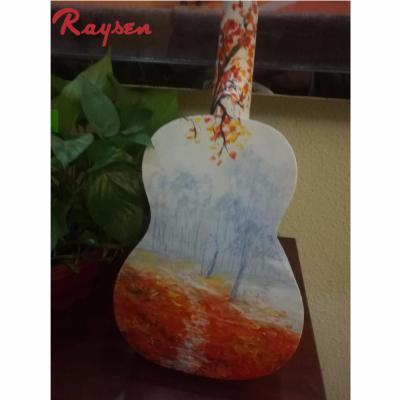 China Wholesale Beautiful Mahogany Ukulele Hand Paint Ukulele Cool Little Art Work Design Guitar for sale