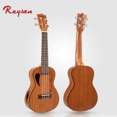 China Beautiful Handmade Ukulele Sapele Toy Guitar For Kids Made of Sapele Wood UB2-5 for sale