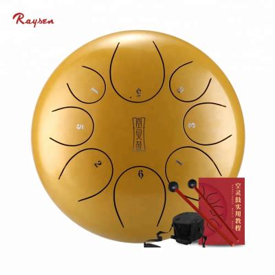 China Finger Drums Jamaican Camping Drum Harmonic Handpan Includes Musical Rubber Mallet and Travel Bag for sale