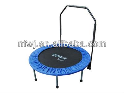 China Mini Round Kids Trampoline Folding Cheap Pad With Handle For Sale 54