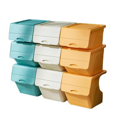 Chine Southwestern Children's Play Storage Baby Room Clothes Storage Bin Plastic Storage Box à vendre