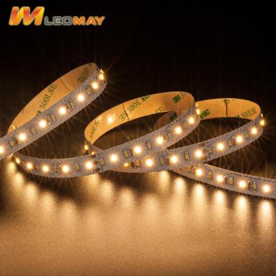 China Desktop Factory Price White+Cold SMD3014 140LEDs/m 7W 24V CCT Dual Color Adjustable Variable LED Strip for sale