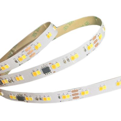 China Hotel Led Strip Light 12V 2835 144Leds/M 1903Ic CCT 10Mm 8W Led Strip Light Decoration Led Strip Double Color Strip Light Wholesa Light for sale