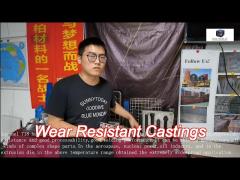 718 ni base alloy casting wearable resistance with precision cast process eb35001