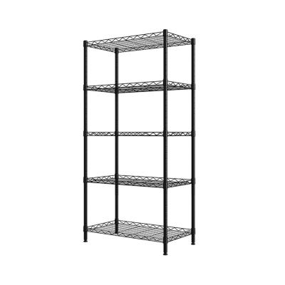 China Five Layers Kitchen Storage Rack Adjustable Small Size High Quality Viable Storage Rack Removable Kitchen Storage Rack for sale