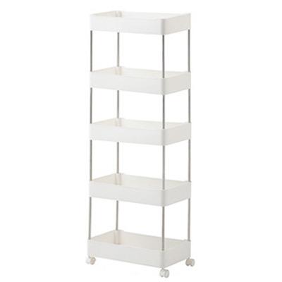 China Viable Multi-Function New Design White Multi-Layer Storage Shelf Kitchen Storage Rack for sale