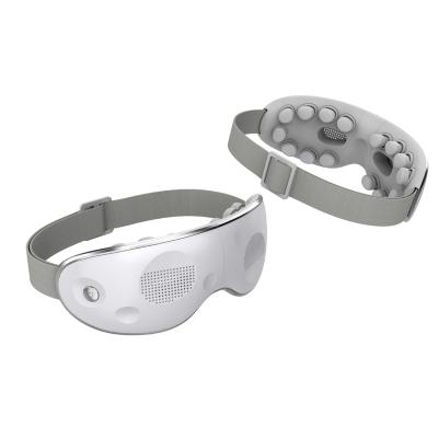 China Eye Head Visual Massager Massager Built-in Music 16 Point Acupoint Massager Eye Mask for sale