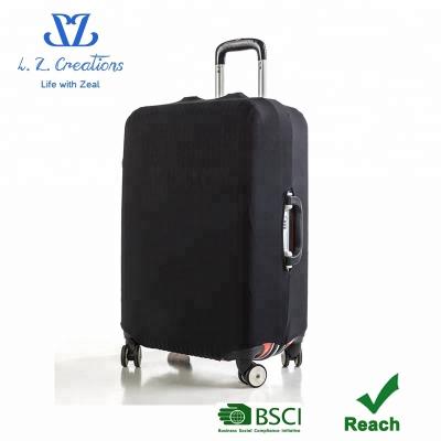 China Wholesale Spandex Suitcase Cover Protector Trolley Cover Protector Colorful Printed Customized Printing Logo Spandex Luggage Spandex Polyester for sale