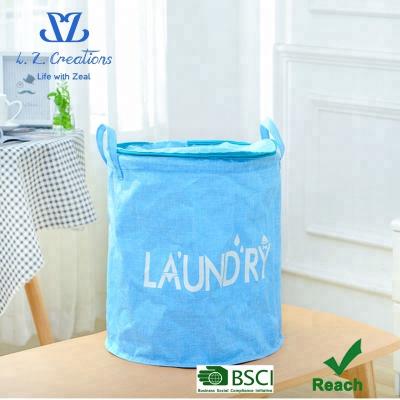 China Assets; Portable Liner Washable Bag BSCI Carry Waterproof Canvas Laundry Tote Hamper With Lid Outdoor Basket Picnic Shopping Bag Storage Bag for sale