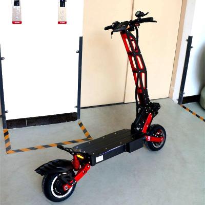 China ZAPCOOL unisex hot sale 60V 11 inch folding double drive scooter for sale adult professional electric motorcycles for out door sport for sale