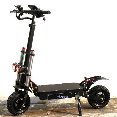 China Hot sale 11 inch 60V6000W unisex cheap electric scooter shock absorber unisex adult folding hydraulic motor double racing electric motorcycle for sale