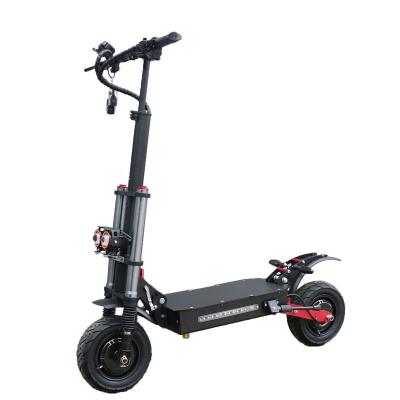 China Hot Sale 13Inch 60V6000W Unisex LCD Display Dual Screen Cheap Electric Scooter Shock Absorber Folding Hydraulic Motor 90KM/H for sale