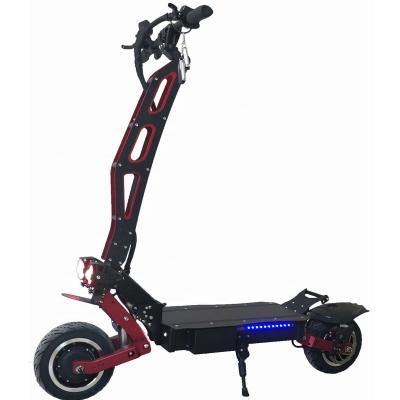 China ZAPCOOL60v high power cross-country electric scooter adult unisex double drive high speed double folding HOT SALE cheap double motor motorcycles for sale