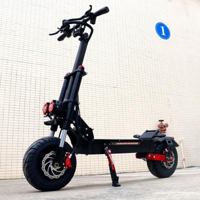 China ZAPCOOL New 13 inch 60v 8000w Double Dual Inch Increased Adult Folding Electric Scooter 2 Wheel Cross Country High Speed ​​Drive for sale